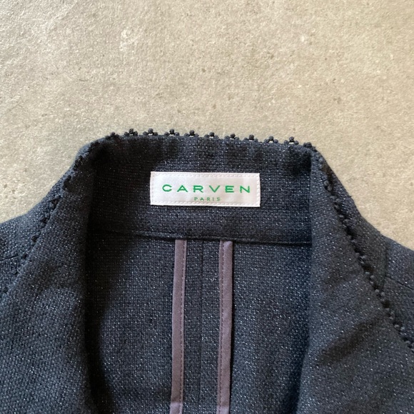 CARVEN short-sleeved blazer size 40 - Picture 2 of 5